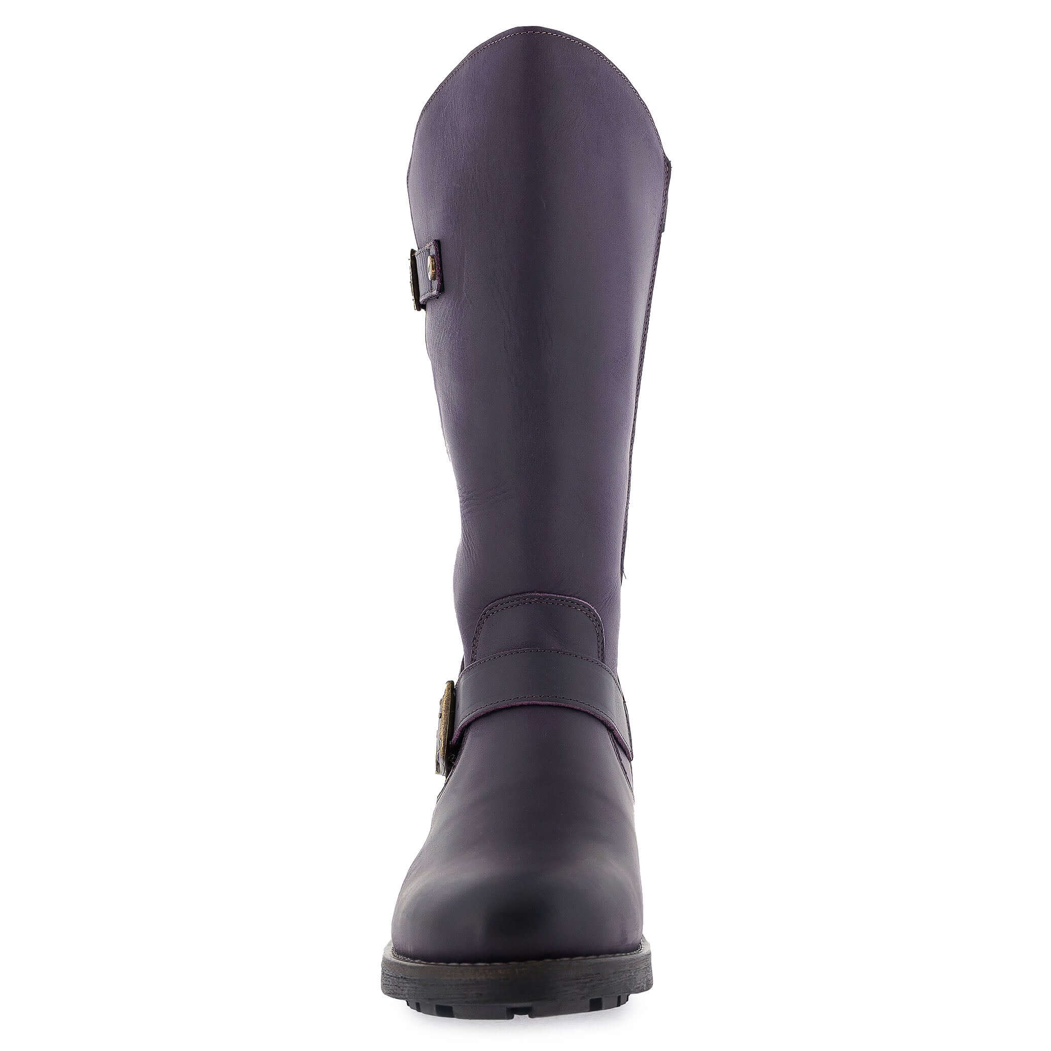 Rare Cole Hann Purple Calf Hair 2 in Pump Calf High Boot hotsell