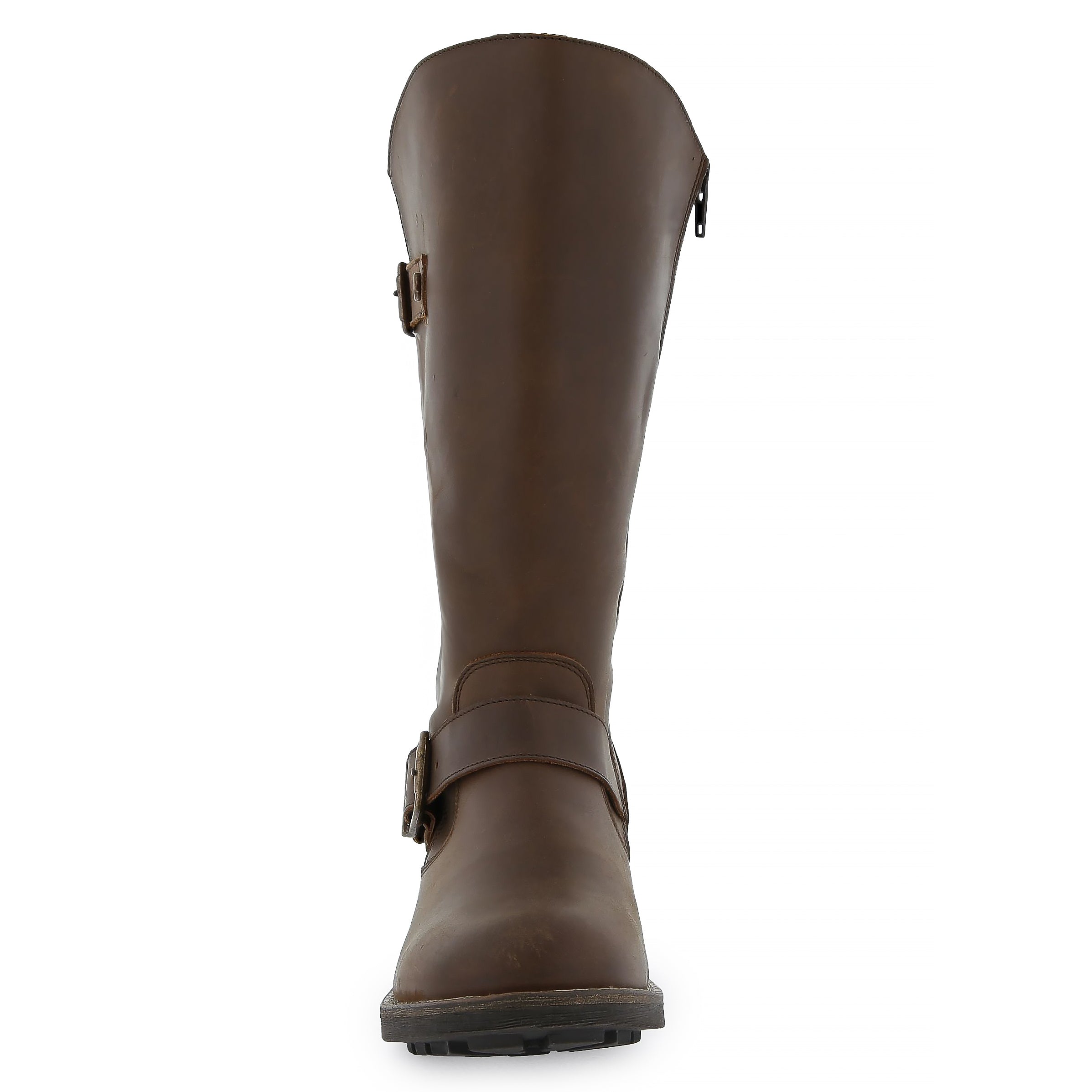 Women s Crest 2 Wide Calf Boots Dark Brown