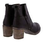 Womens Eastside Western Ankle Boots - Black