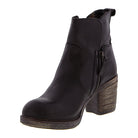 Womens Eastside Western Ankle Boots - Black