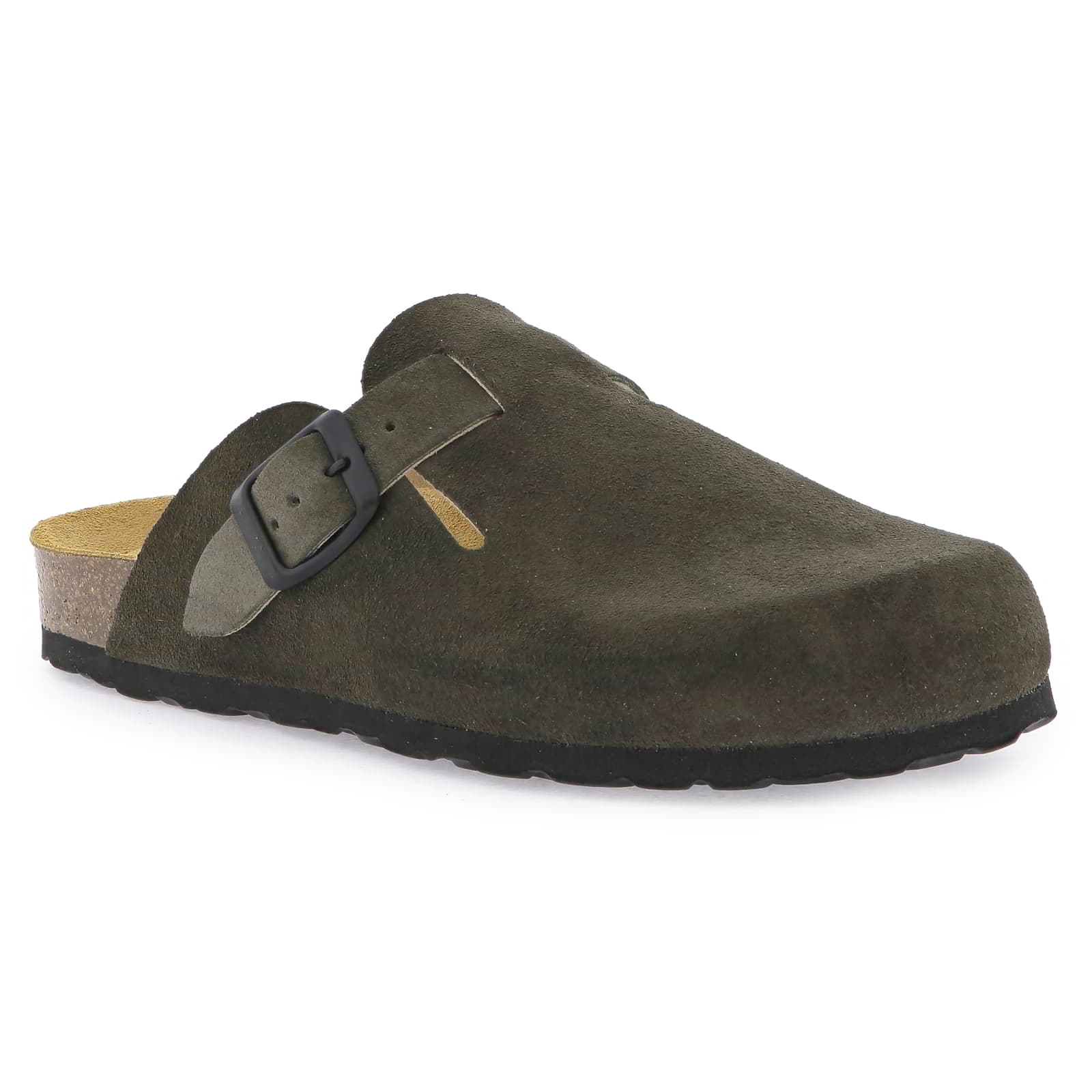 Womens Gibraltar Leather Clogs - Castor