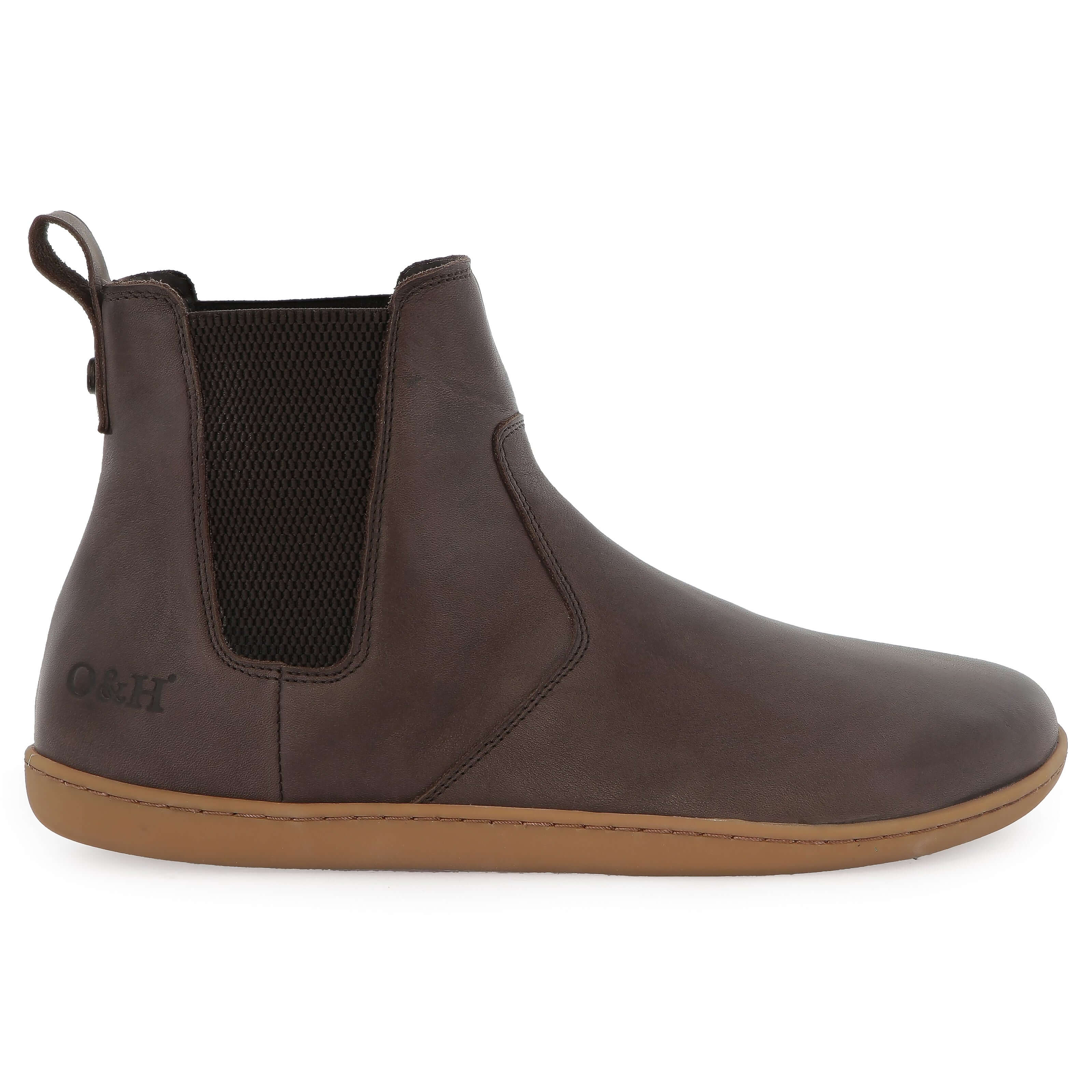 Ladies brown chelsea ankle boots best sale